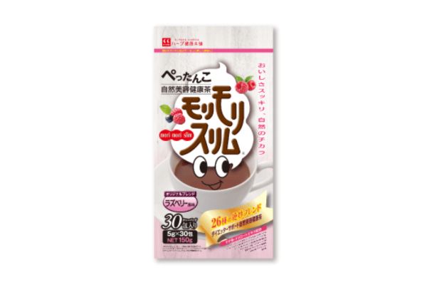 ハーブ健康本舗のモリモリスリム、ラズベリー風味