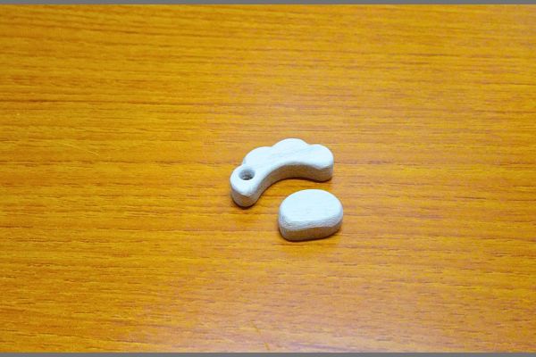 小さな棚のフックパーツ