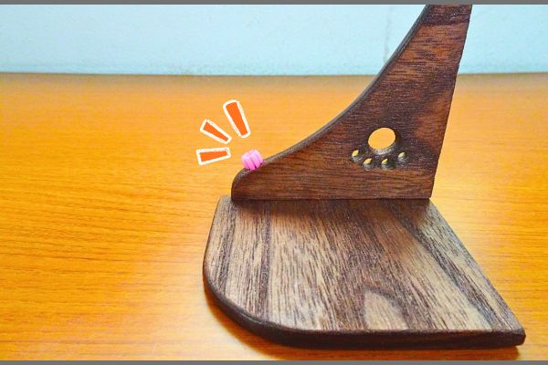 100円ショップの木材で作る、小さな棚の組みたて手順
